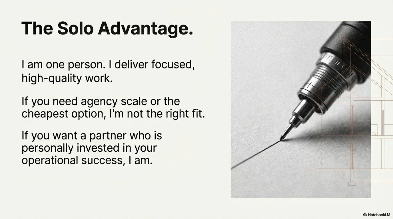 Modern Services Page — scenario-based navigation with SVG icons and conversion-focused layout